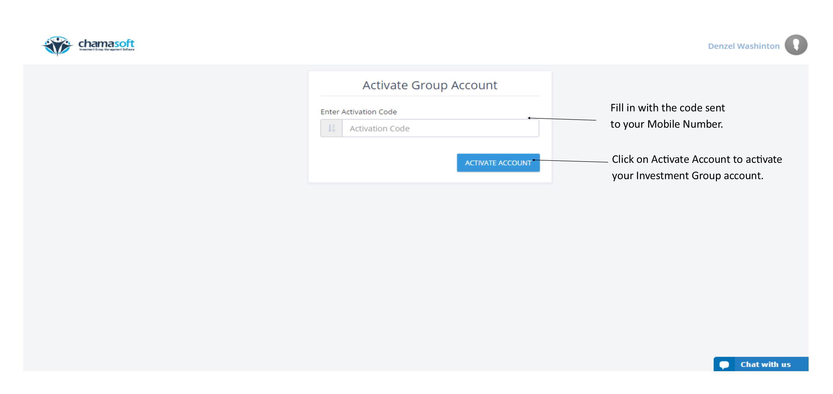 Creating A Chamasoft Group Account